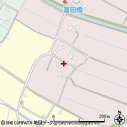 千葉県大網白里市富田121周辺の地図