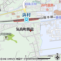 鳥取県鳥取市気高町勝見33周辺の地図