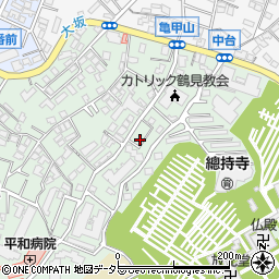 神奈川県横浜市鶴見区東寺尾中台36-3周辺の地図