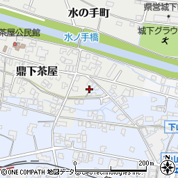 長野県飯田市鼎下茶屋1043周辺の地図