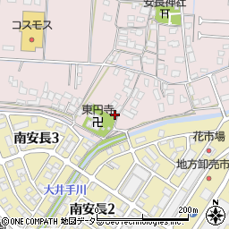 鳥取県鳥取市安長537周辺の地図