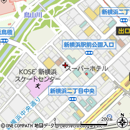 株式会社八光　横浜営業所周辺の地図