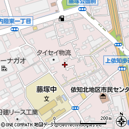 神奈川県厚木市上依知1306周辺の地図