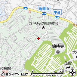神奈川県横浜市鶴見区東寺尾中台36-18周辺の地図