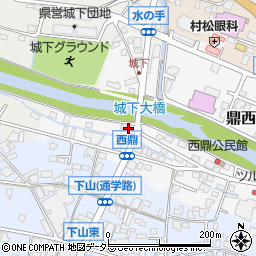 長野県飯田市鼎西鼎639-1周辺の地図