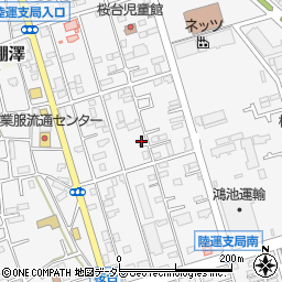 神奈川県愛甲郡愛川町中津7360-1周辺の地図