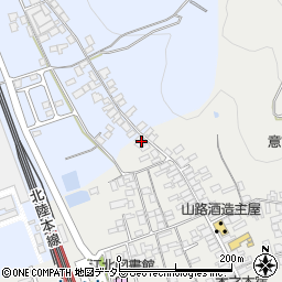 滋賀県長浜市木之本町木之本1025周辺の地図