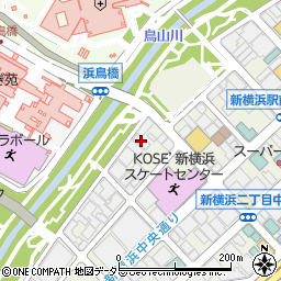 レジデンシア新横浜周辺の地図