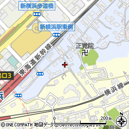 新横浜ウエスト周辺の地図
