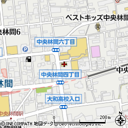 がってん寿司 中央林間店周辺の地図