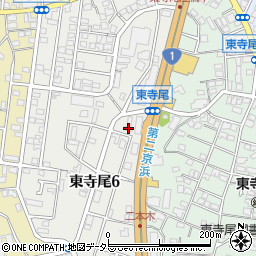 福山通運横浜支店寺尾社宅周辺の地図
