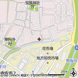 鳥取県鳥取市安長515周辺の地図