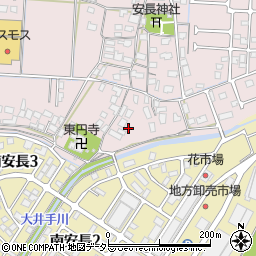 鳥取県鳥取市安長539周辺の地図