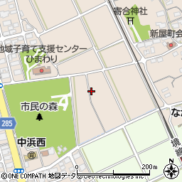 鳥取県境港市新屋町3427-1周辺の地図