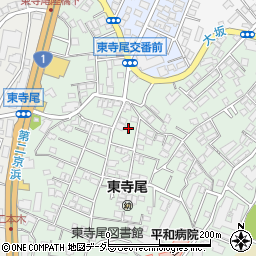 神奈川県横浜市鶴見区東寺尾中台25-23周辺の地図