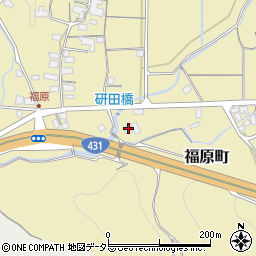 島根県松江市福原町717周辺の地図