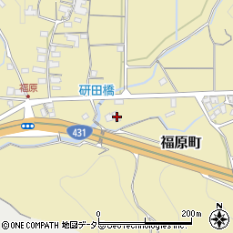 島根県松江市福原町717-4周辺の地図