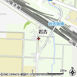 鳥取県鳥取市岩吉40-3周辺の地図