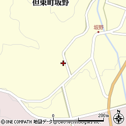 兵庫県豊岡市但東町坂野137周辺の地図