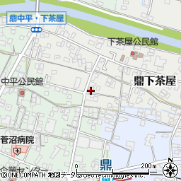 長野県飯田市鼎下茶屋2048周辺の地図