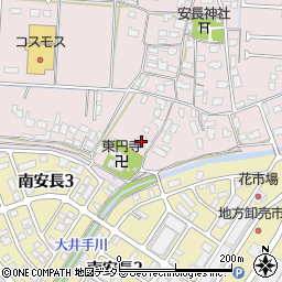 鳥取県鳥取市安長536周辺の地図