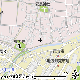 鳥取県鳥取市安長523周辺の地図