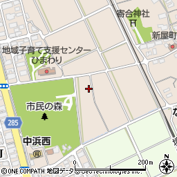 鳥取県境港市新屋町3437周辺の地図