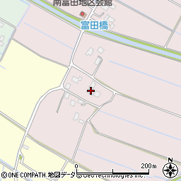 千葉県大網白里市富田126周辺の地図