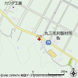 八京周辺の地図