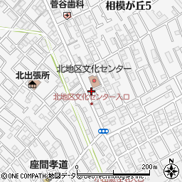 神奈川県座間市相模が丘5丁目30周辺の地図