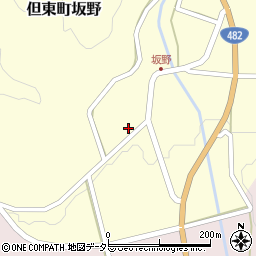 兵庫県豊岡市但東町坂野144周辺の地図
