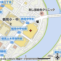 イトーヨーカドー鶴見店周辺の地図