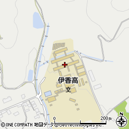 伊香高等学校　体育教官室周辺の地図