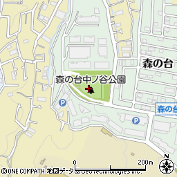 神奈川県横浜市緑区森の台40周辺の地図