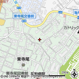 神奈川県横浜市鶴見区東寺尾中台15-15周辺の地図