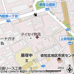 神奈川県厚木市上依知1306-15周辺の地図