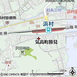 鳥取県鳥取市気高町勝見58周辺の地図