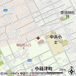鳥取県境港市小篠津町455-5周辺の地図