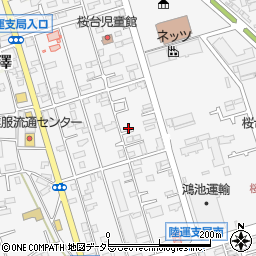 神奈川県愛甲郡愛川町中津7332-1周辺の地図