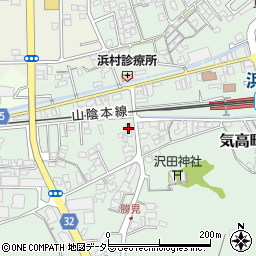 鳥取県鳥取市気高町勝見648周辺の地図