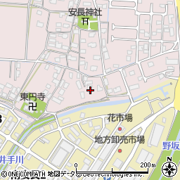 鳥取県鳥取市安長519周辺の地図