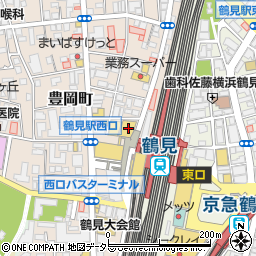 三菱ＵＦＪ銀行鶴見駅西口 ＡＴＭ周辺の地図