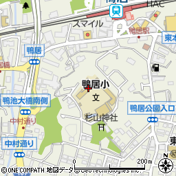 横浜市立鴨居小学校周辺の地図