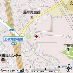 神奈川県厚木市上依知1509-18周辺の地図