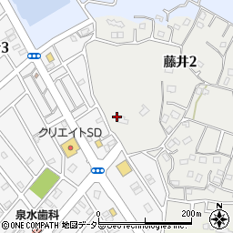 千葉県市原市藤井2丁目5周辺の地図