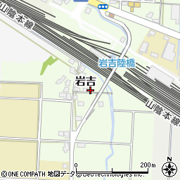 鳥取県鳥取市岩吉41周辺の地図