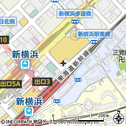 新横浜かとう眼科周辺の地図
