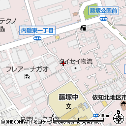 神奈川県厚木市上依知1300-5周辺の地図