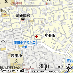 メゾン・コート川崎小田周辺の地図