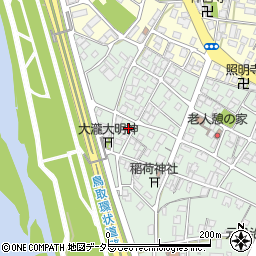 鳥取県鳥取市西品治554-10周辺の地図